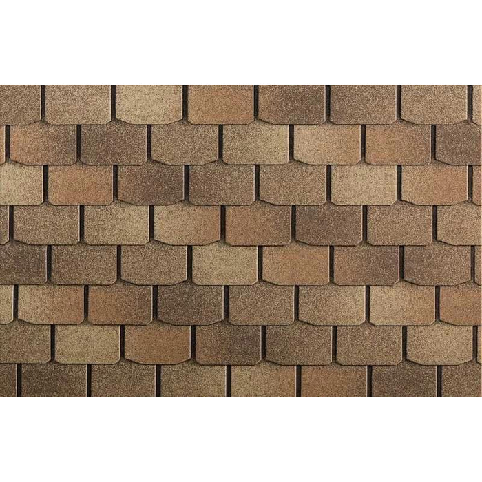 Гибкая черепица однослойная Технониколь Шинглас Модерн Бархан